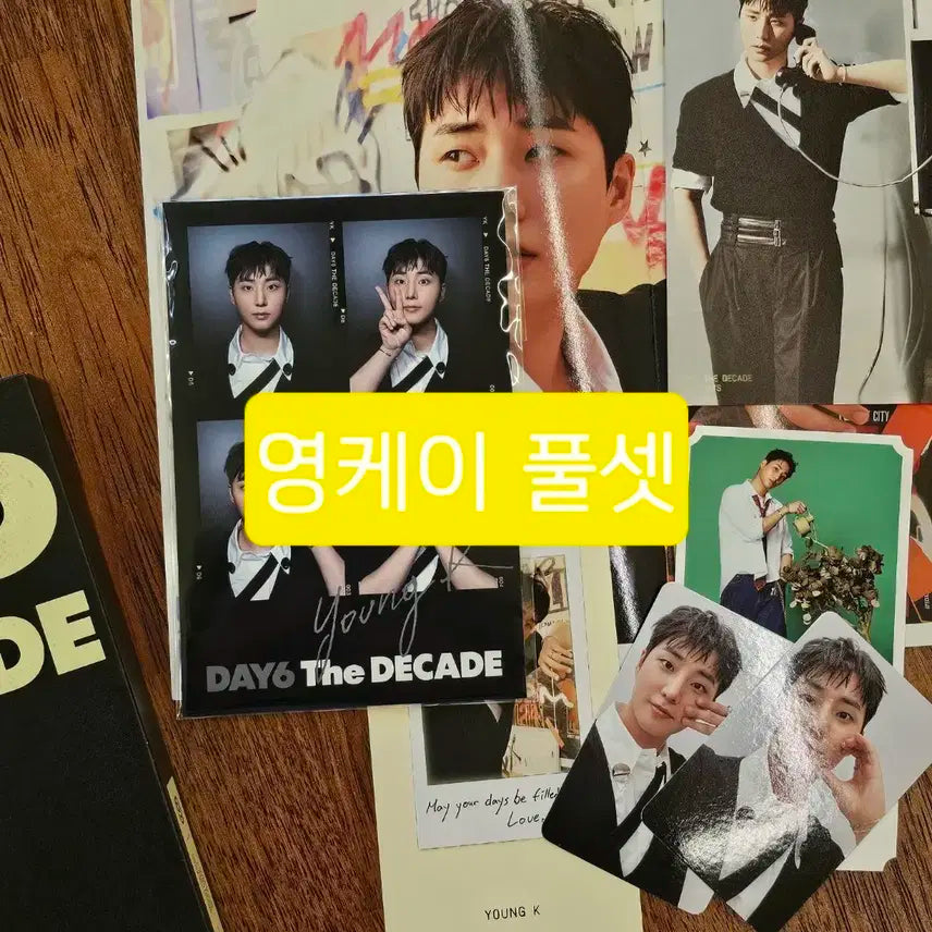 DAY6 영케이 The Decade 풀셋 (City Days Ver)