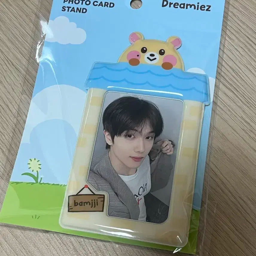 드리미즈 밤찌 포카 스탠드 엔시티드림 지성 포토카드 홀더 양도