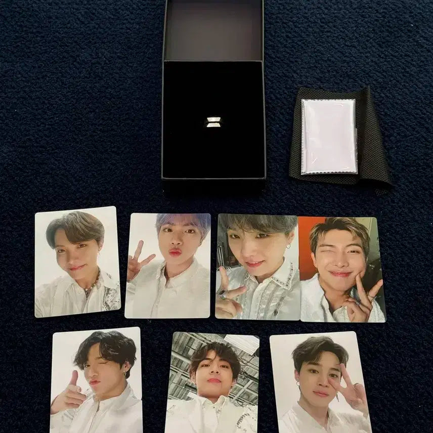 [BTS 방탄 굿즈] 스픽콘 굿즈 반지 포토카드 풀세트