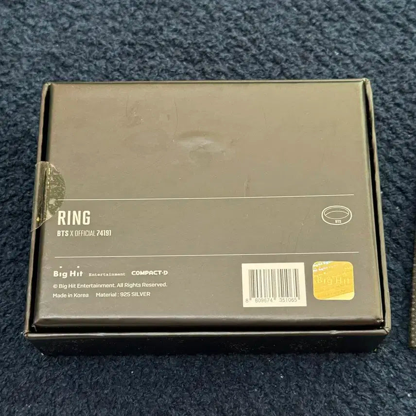 [BTS 방탄 굿즈] 스픽콘 굿즈 반지 포토카드 풀세트
