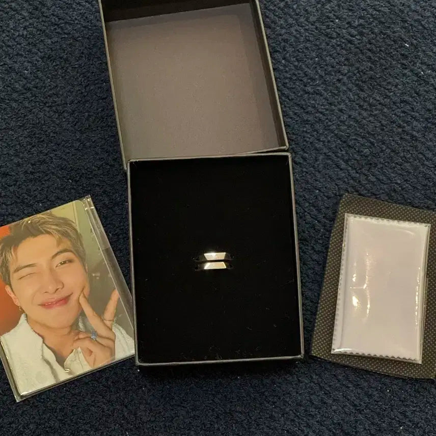 [BTS 방탄 굿즈] 스픽콘 굿즈 반지 포토카드 풀세트