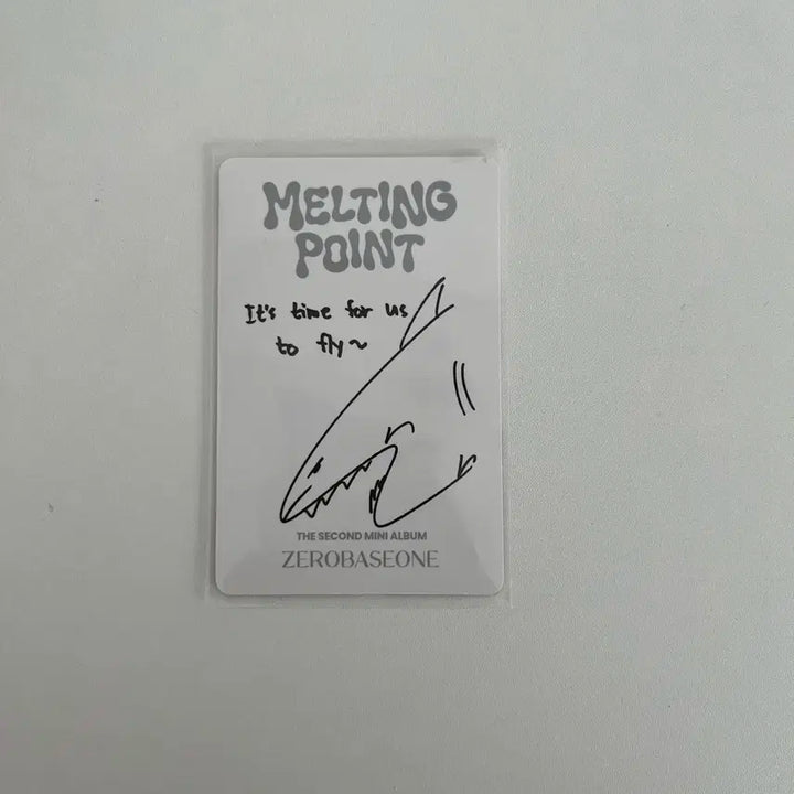 제로베이스원 김태래  melting point 포카