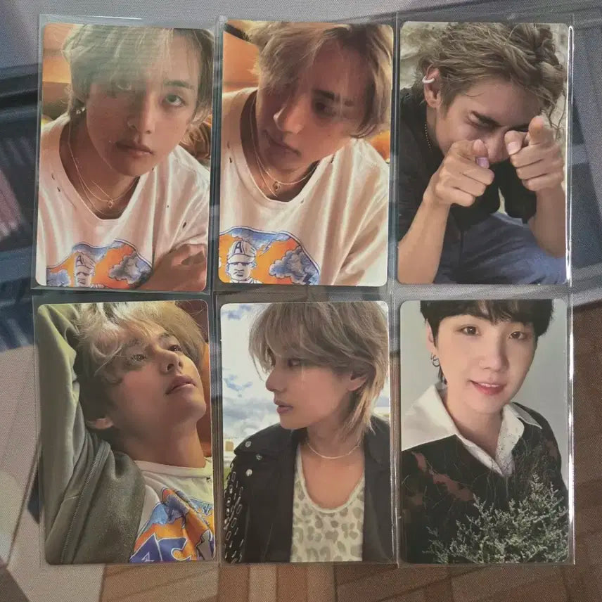 방탄소년단 슈가, 뷔 포카 일괄