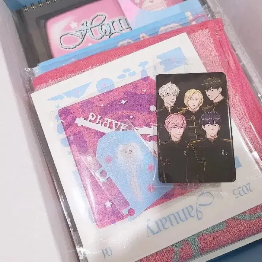 플레이브 시즌그리팅 풀셋(포카X)+음총팀 포카