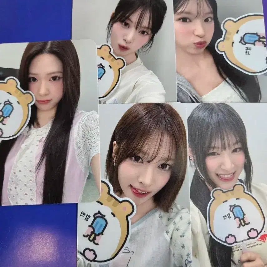 리센느 스테이지 W 공방 포카 세트 일괄 양도