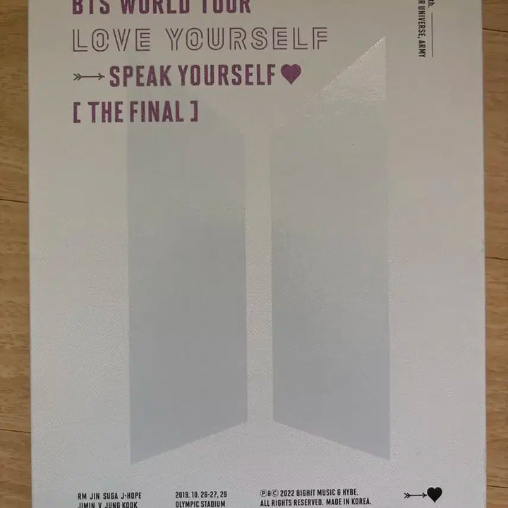 방탄소년단 스픽콘 DVD 풀셋 양도