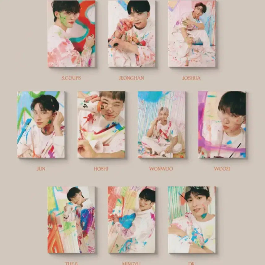 세븐틴 Face the sun 패더썬 캐럿반 원우