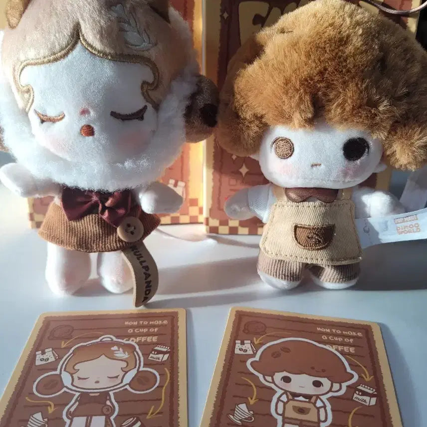팝빈 커피 공장 시리즈 인형 키링