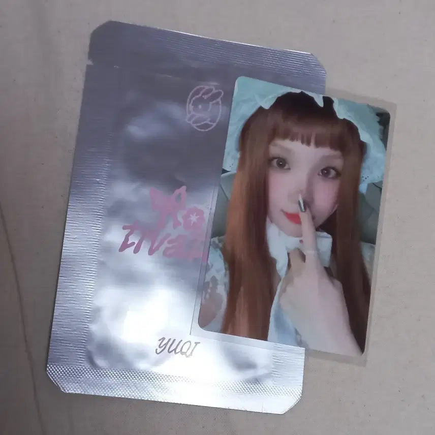 우기 yuqi POPUP 팝업 md 특전 여자아이들 gidle