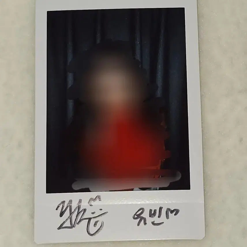 트리플에스 공유빈 싸폴 싸인폴라 친필싸인 폴라로이드 체키