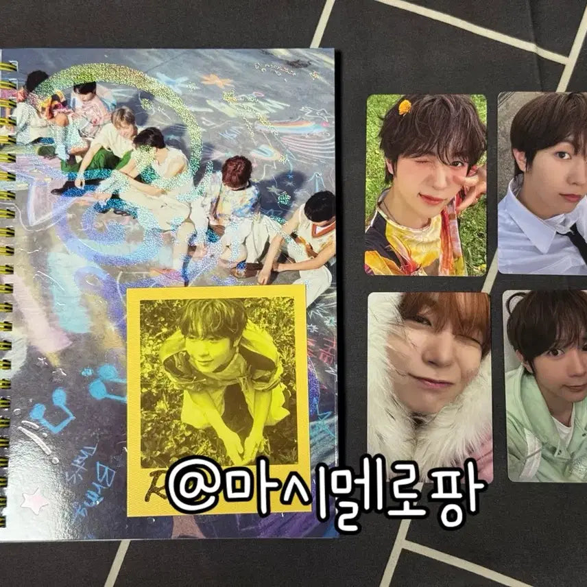 엔시티위시 color 포토북 초회한정 앨범 료 포카 포토카드 아잉 미라클