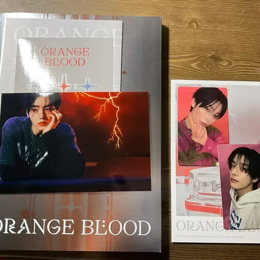 엔하이픈 orange blood 개봉 앨범 선우 제이크 포카