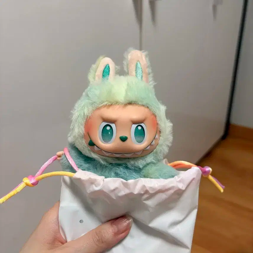 라부부 정품 민트색