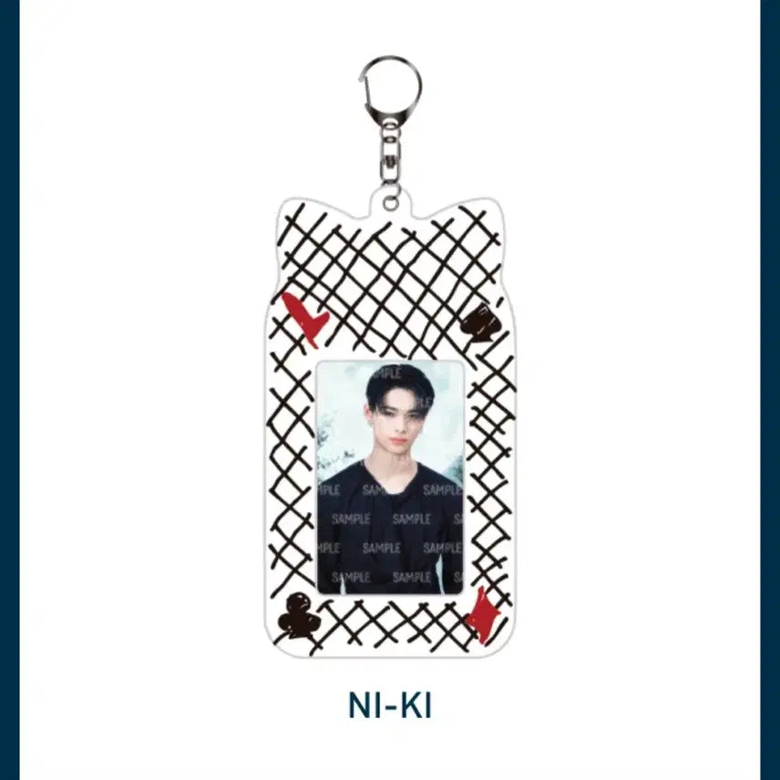 미사용 엔하이픈 니키 포카 홀더 일본 walk the line 콘서트
