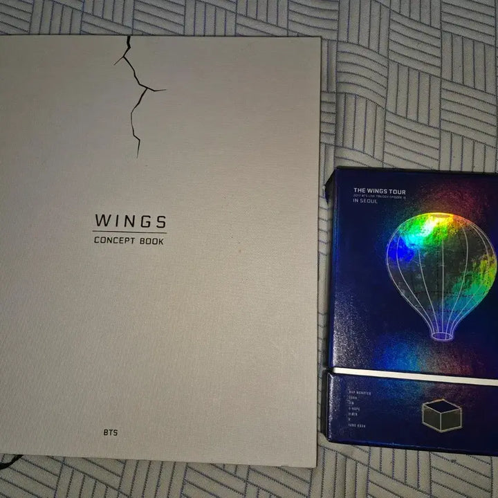 bts방탄 윙즈 Wings 컨셉북 + 윙즈 투어 서울콘 딥디dvd