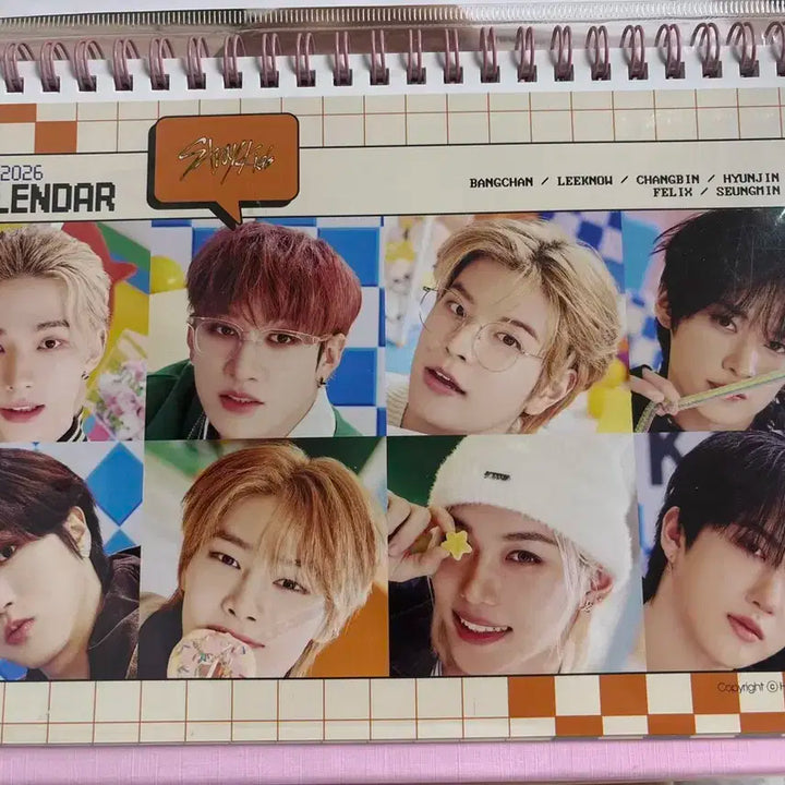 스트레이키즈 2026 캘린더