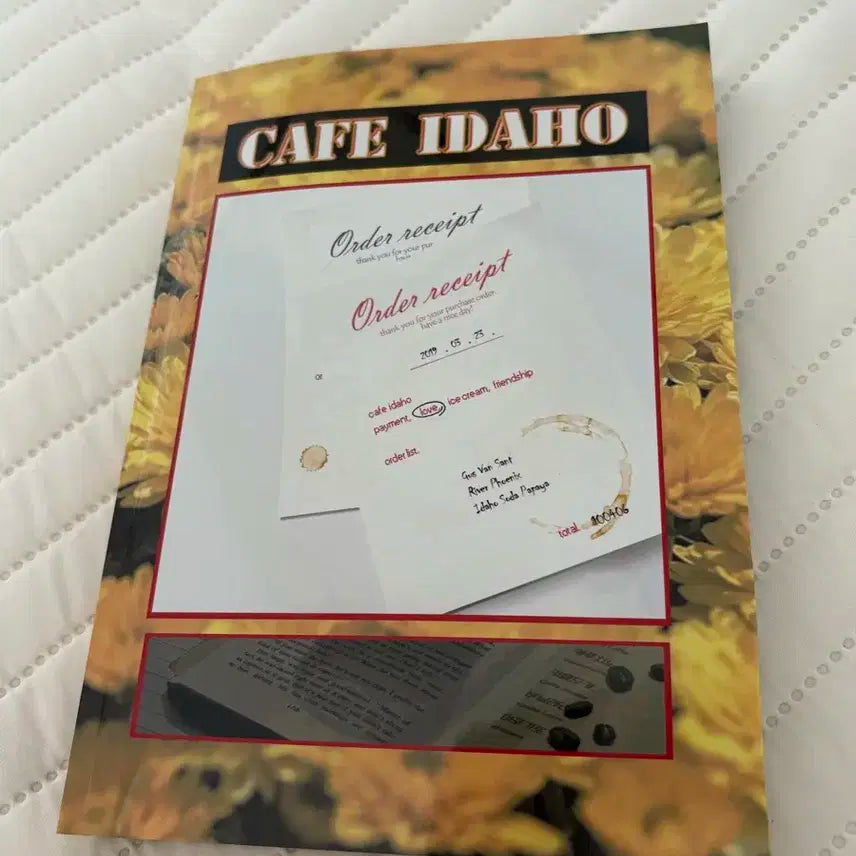 세븐틴 셉페스 윤밍 카페아이다호