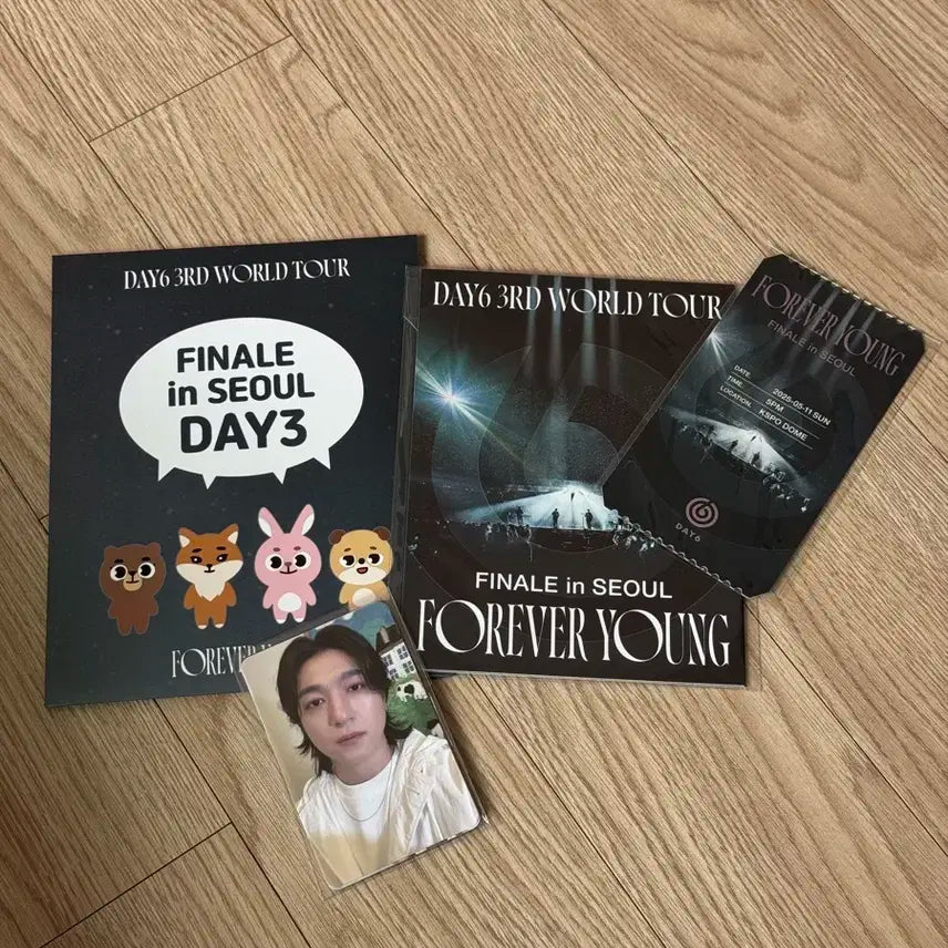 데이식스 피날레콘 Day3 입장기프트 세트