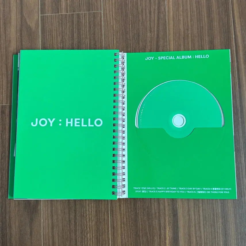 레드벨벳 조이 안녕 hello 스페셜 앨범 포토북