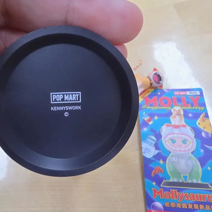 Molly 팝마트 몰리 공룡 피규어 + 고양이 장식