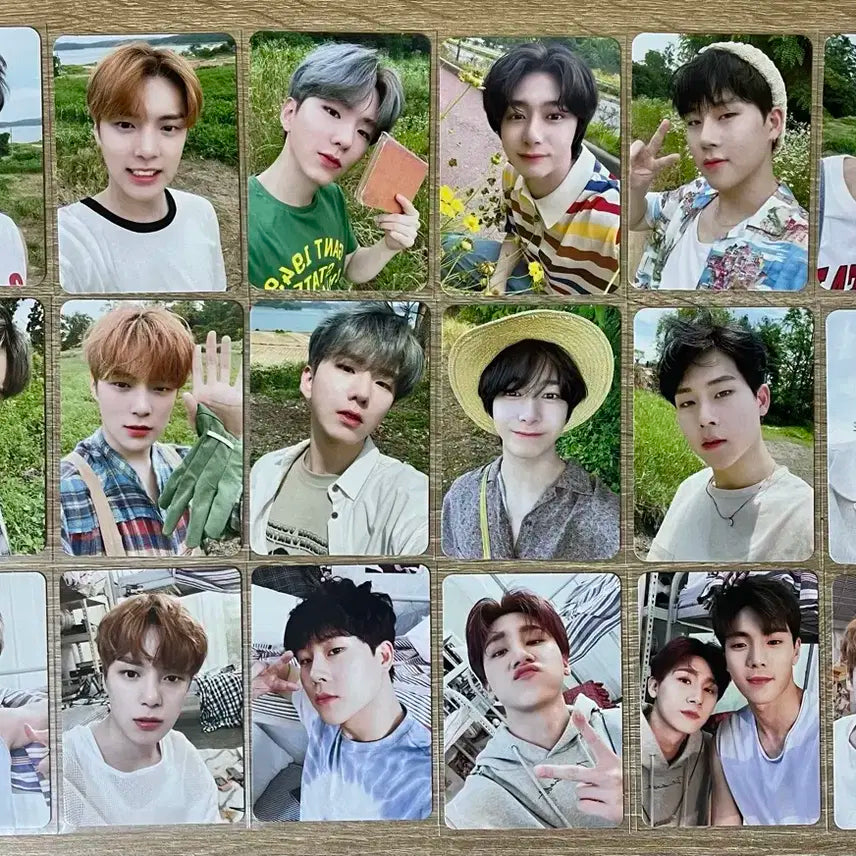 ((30장)) 몬스타엑스 몬엑 시에스타 칠렉스 포토북 포카 일괄