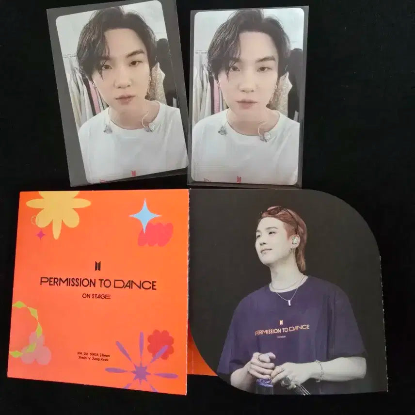 방탄 퍼투댄 PTD 디코 포카 윤기(슈가)+덤