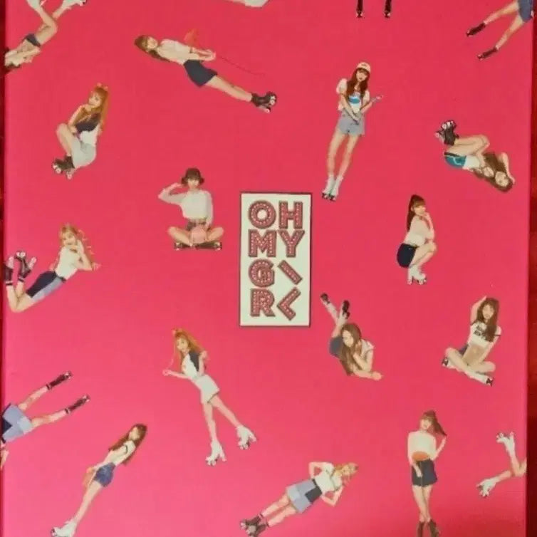 (개봉) 오마이걸 'PINK OCEAN' 앨범