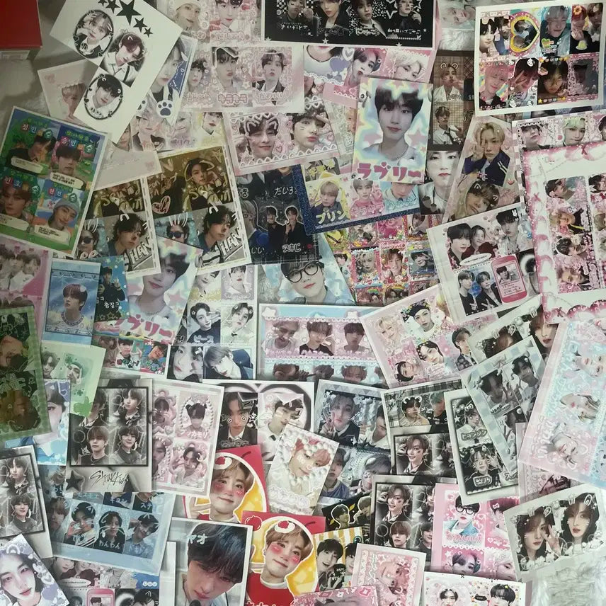 스키즈 비공굿 스티커 프리쿠라 리노 승민 현진 필릭스 양도 판매