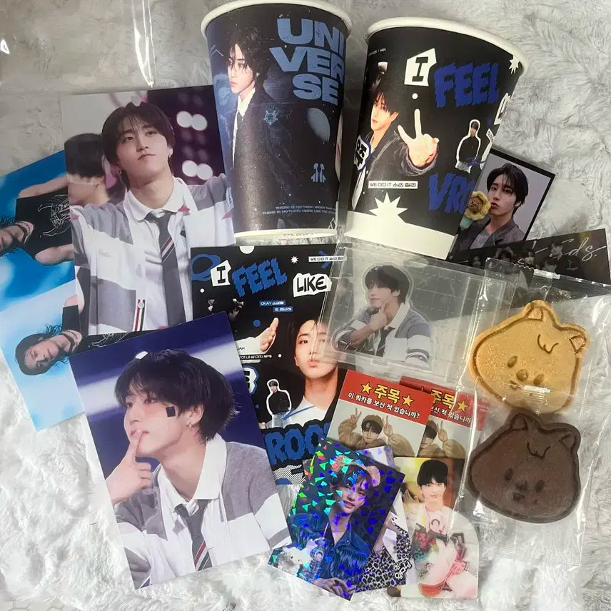 스트레이키즈 한 생카 생일카페 굿즈 일괄