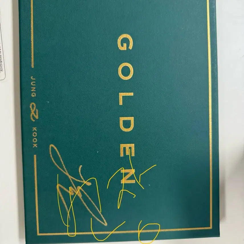 비매 정국 친필 사인 앨범