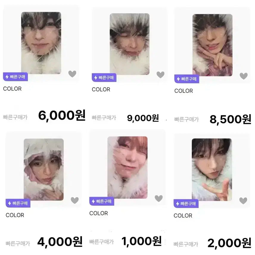 엔시티위시 컬러 nct wish color 포토북 포카 양도