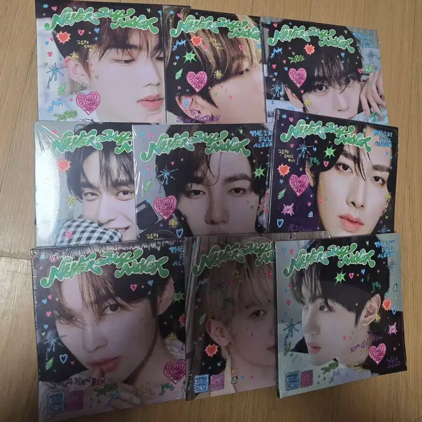 제베원 정규1집 디지팩 9종세트 미개봉