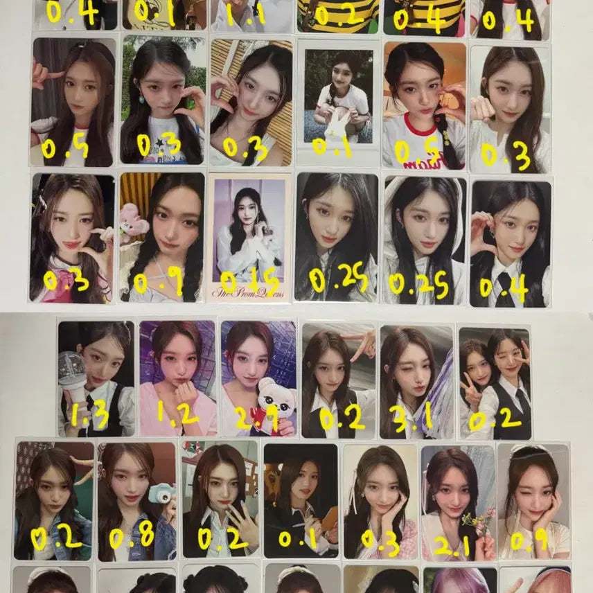 아이브 포카 양도합니다 원영유진리즈이서가을레이헬로라이브콘서트럭드