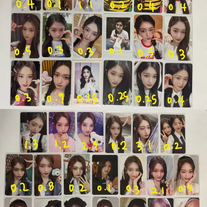 아이브 포카 양도합니다 원영유진리즈이서가을레이헬로라이브콘서트럭드