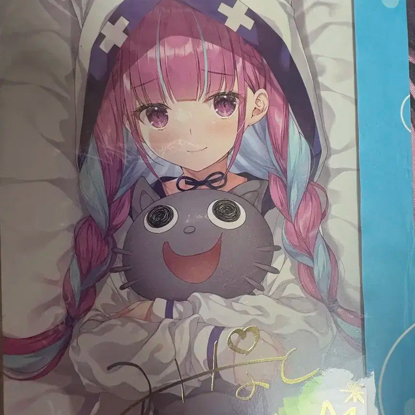 홀로라이브 미나토아쿠아 4주년 복제싸인 팝니다