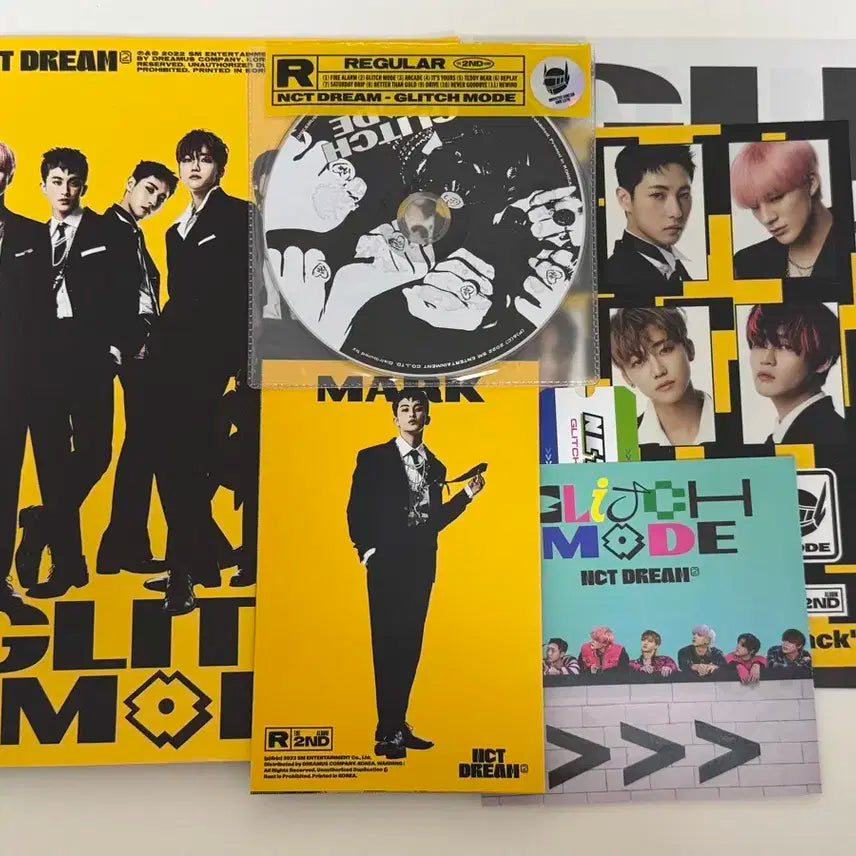 NCT DREAM 2nd앨범 글리치모드 glitch mode album