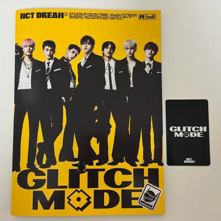 엔씨티드림 nct dream 2nd 앨범 글리치모드 glitch mode