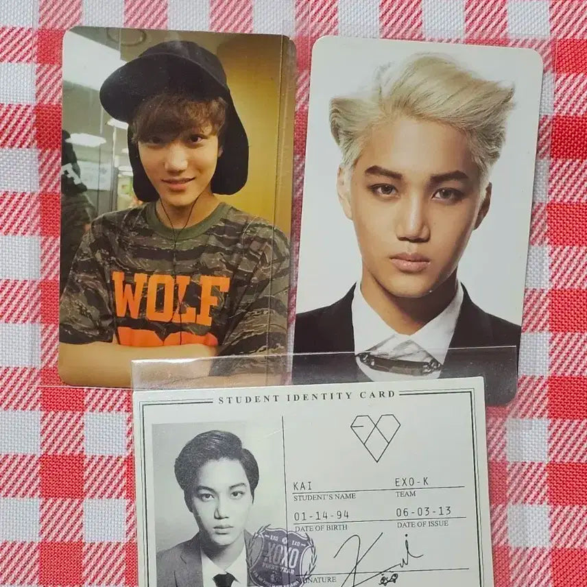 엑소 카이 포카 일괄