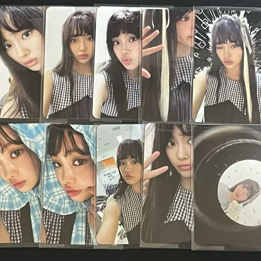 뉴진스 NJZ 혜인 시그 시즌그리팅 포카 포토카드앨범민지하니다니엘해린혜인