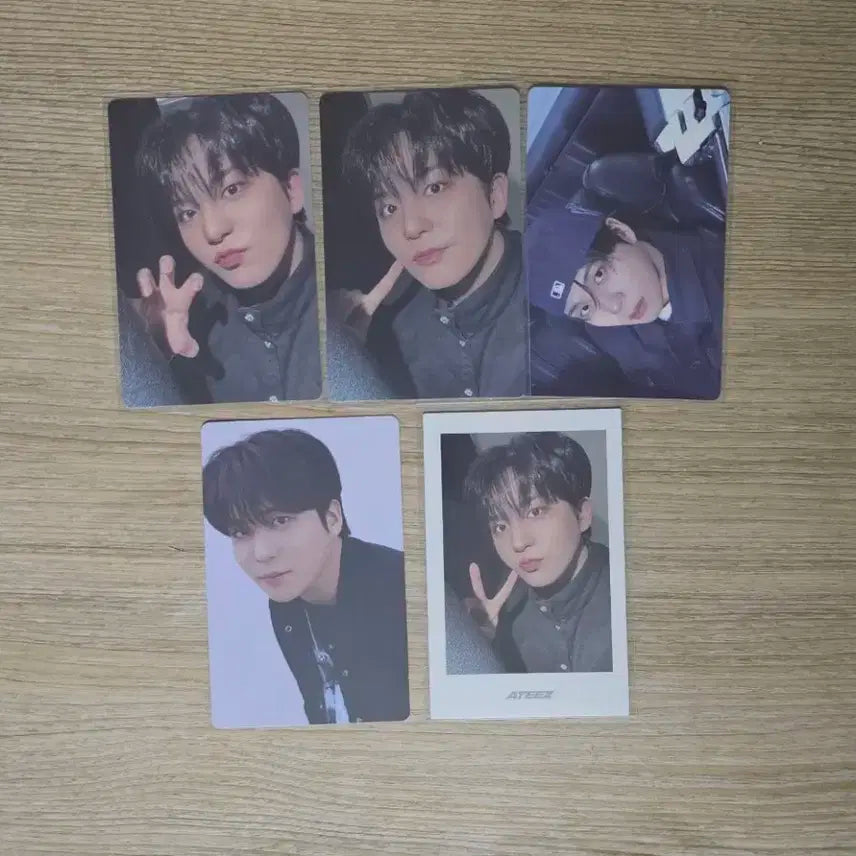 에이티즈 종호 포토카드