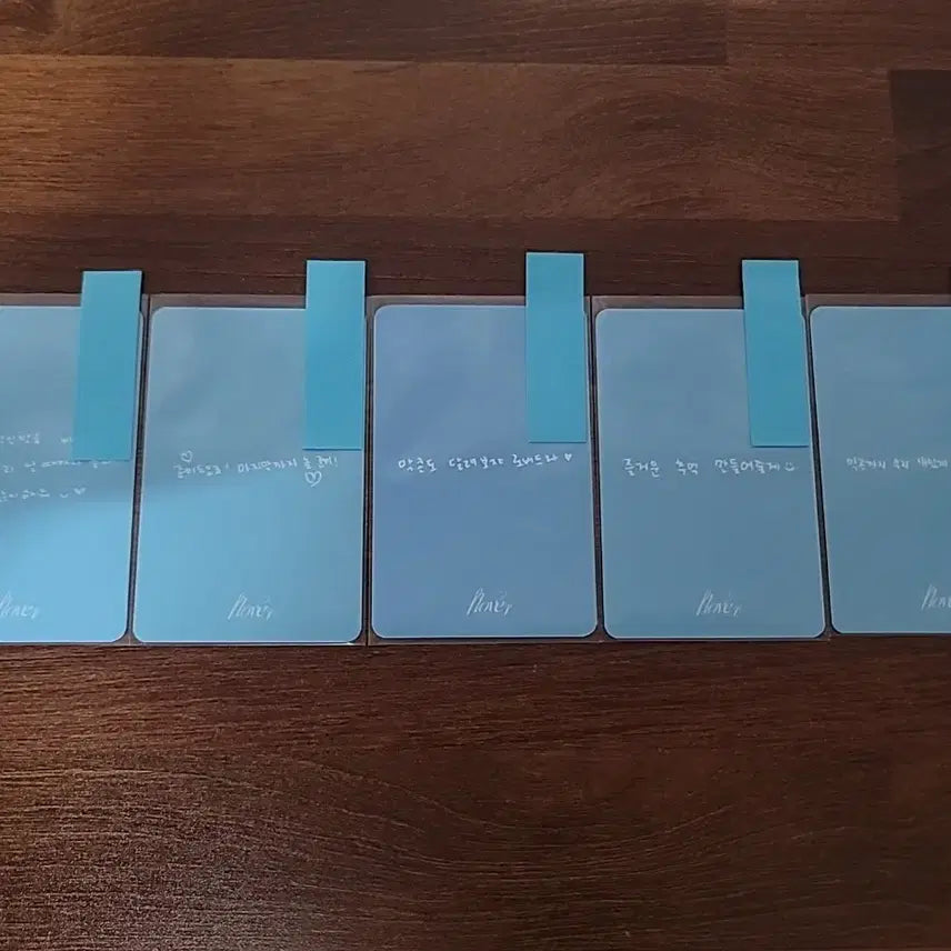 [막콘]프로미스나인 now tomorrow콘서트  (멤버쉽)포카 올세트