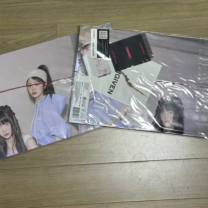 르세라핌 UNFORGIVEN 앨범 weverse ver A, B set