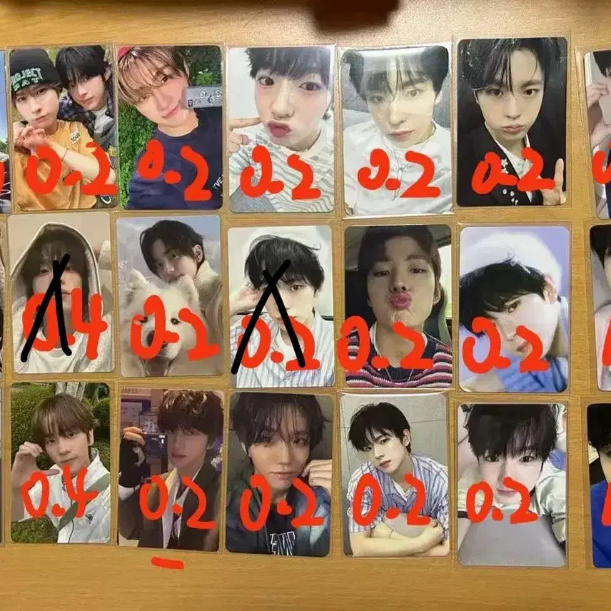 투밧투 투어스 엔시티위시 포카 일괄양도
