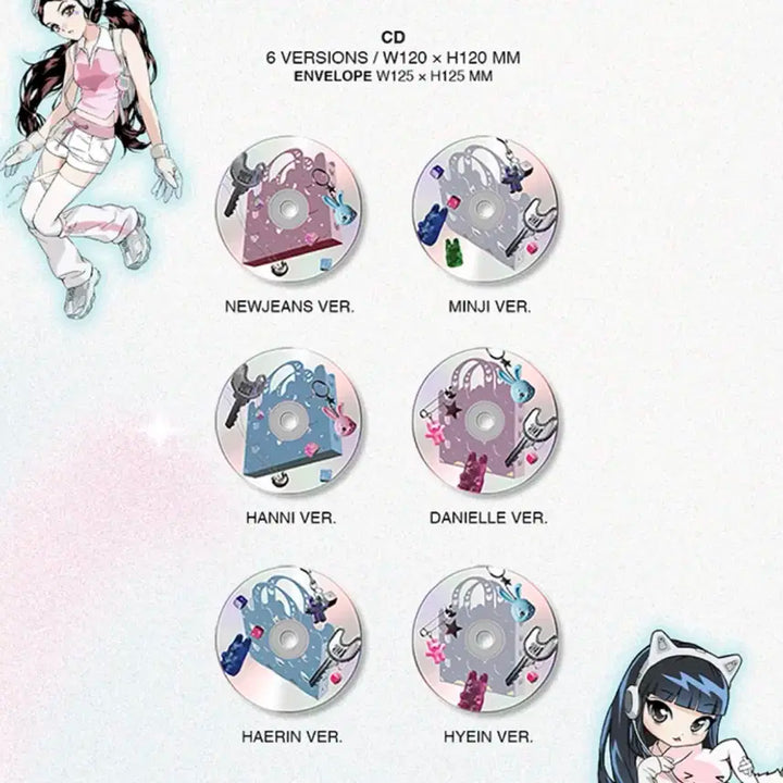 뉴진스 Get Up 비치백 하니버전 앨범