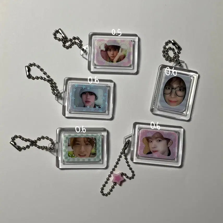 라이즈 엔시티 위시 유우시 소희 원빈 은석 성찬 포토 키링 포카