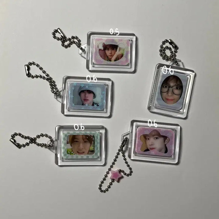 라이즈 엔시티 위시 유우시 소희 원빈 은석 성찬 포토 키링 포카