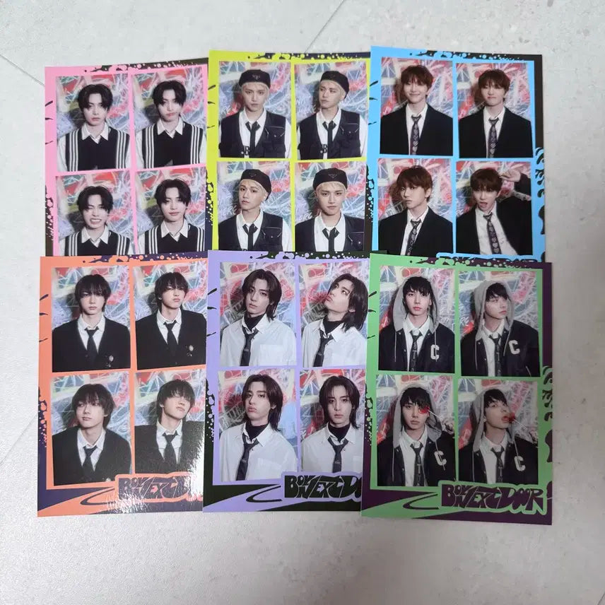 보이넥스트도어 네컷 일괄