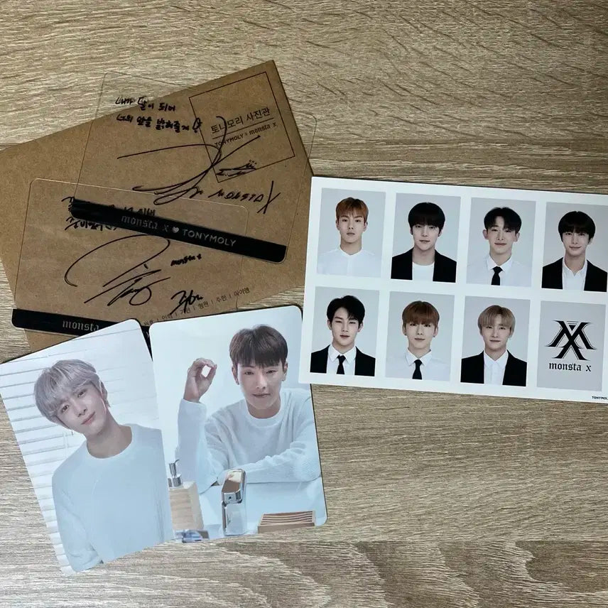 몬스타엑스 몬엑 토니모리 증사 포카 일괄