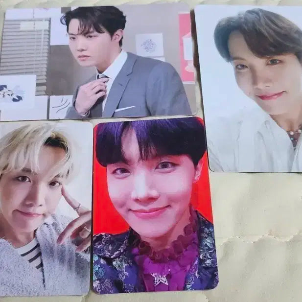 방탄소년단 제이홉 4종 포카