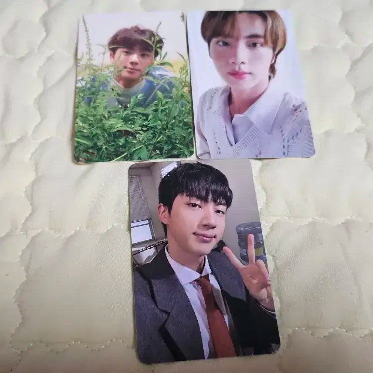 방탄소년단 진 3종 포카